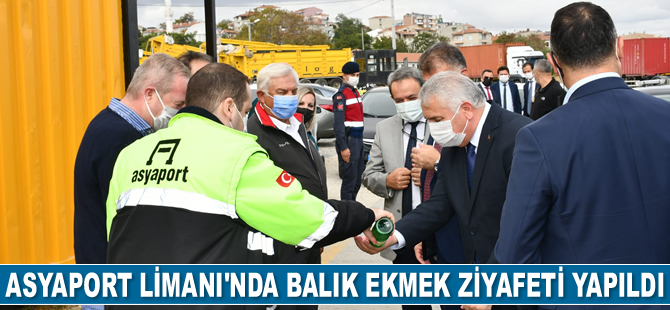 Asyaport’ta balık ekmek ziyafeti yapıldı