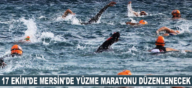Mersin'de Yüzme Maratonu düzenlenecek