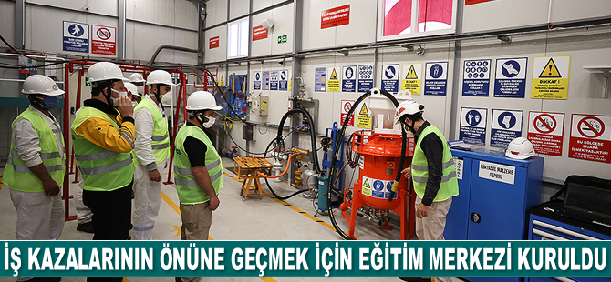 Tersane işçileri, ilk tecrübelerini uygulamalı eğitim istasyonlarında kazanıyor