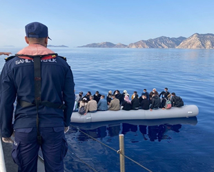 Bodrum’da 25 düzensiz göçmen kurtarıldı