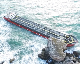 VERA SU gemisinin makina bölümünü su bastı