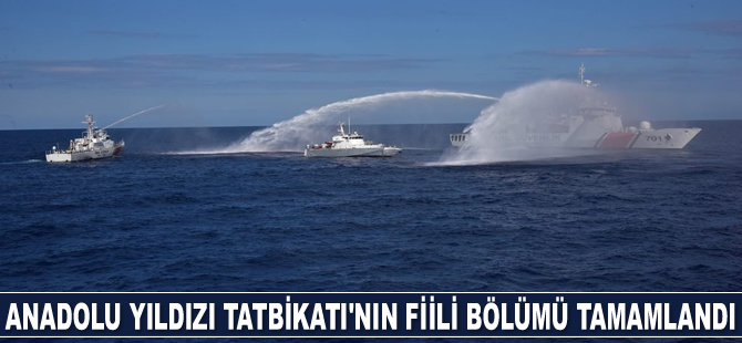 Anadolu Yıldızı 2021 Tatbikatı'nın fiili bölümü başarıyla tamamlandı