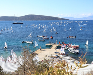 9. Bodrum Uluslararası Optimist Yarışları başladı