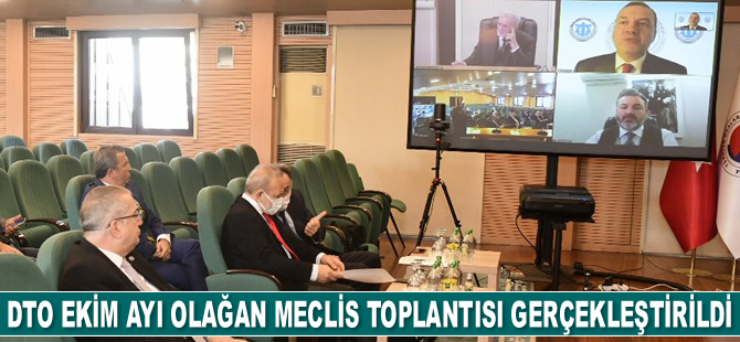 İMEAK DTO Ekim Ayı Olağan Meclis Toplantısı gerçekleştirildi