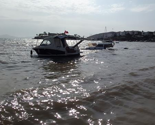 Datça’da fırtınaya dayanamayan tekne battı