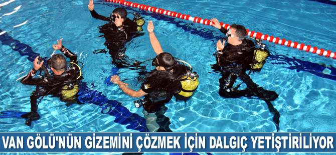 Van Gölü'nün gizemini çözmek için dalgıç yetiştiriliyor