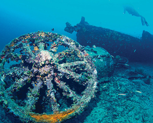 Gelibolu, sualtı dalış parkıyla tarihe tanıklık edecek
