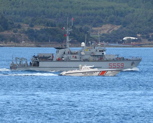 NATO’ya bağlı savaş gemileri, Çanakkale’ye geldi