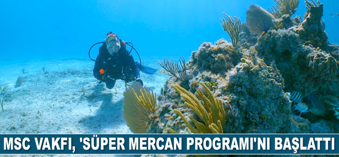 MSC Vakfı, ‘Süper Mercan Programı’nı başlattı