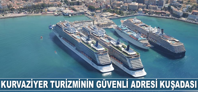 Kuşadası kruvaziyer turizmine devam ediyor