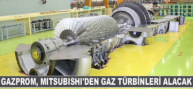 Gazprom, Mitsubishi'den gaz türbini alacak
