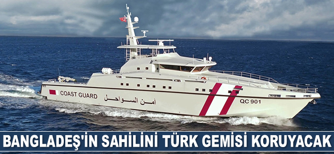 Bangladeş'in sahilini Türk gemisi koruyacak
