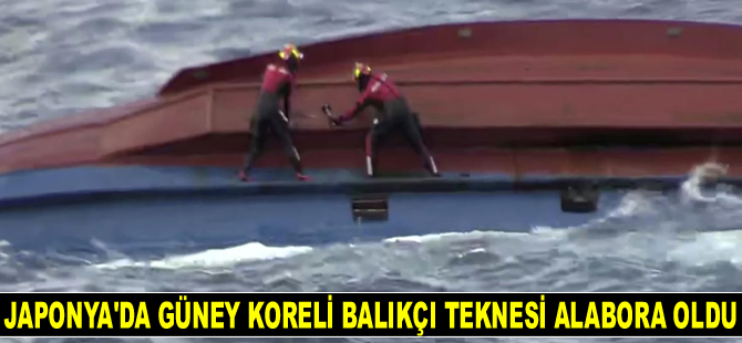 Japonya’da Güney Koreli balıkçı teknesi alabora oldu: 6 kayıp