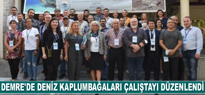 Demre'de 'Deniz Kaplumbağaları Çalıştayı’ düzenlendi