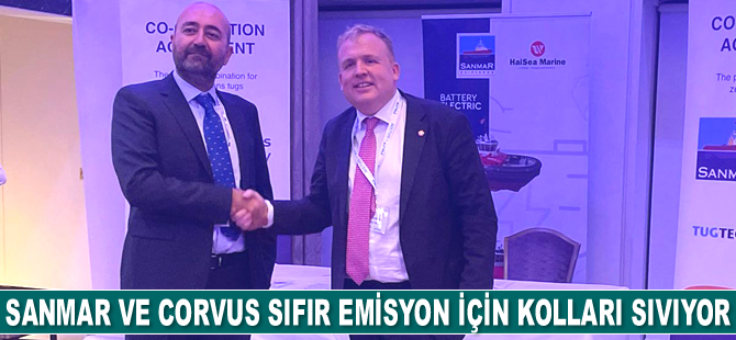 Sanmar ve Corvus, çevreci römorkörler inşa etmek için anlaşma imzaladı