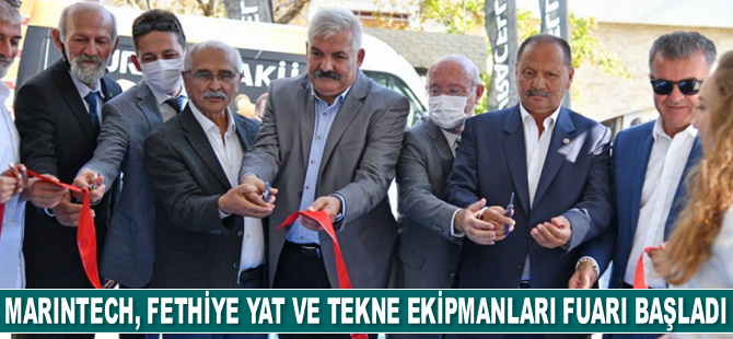 Marintech, Fethiye Yat ve Tekne Ekipmanları Fuarı Göcek'te başladı