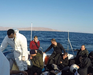 Datça açıklarında 31 düzensiz göçmen kurtarıldı