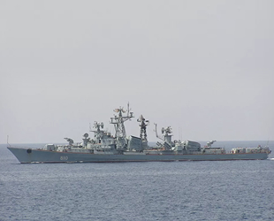 Rus devriye gemisi Dmitry Rogaçev, Akdeniz’e açıldı