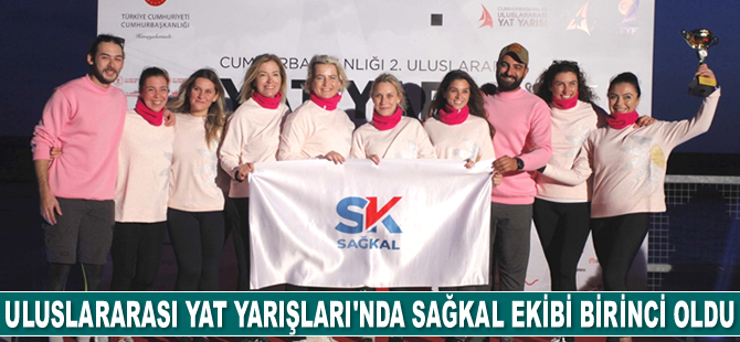 SAĞKAL ekibi, 2. Uluslararası Yat Yarışları'nda Gezgin sınıfında birinci oldu