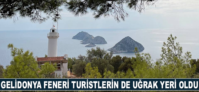 Gelidonya Feneri turistlerin de uğrak yeri oldu