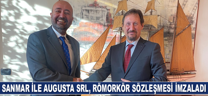 Sanmar Tersanesi, Rimorchiatori Augusta Srl ile 2 adet römorkör için sözleşme imzaladı