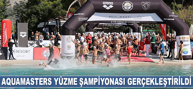 14. Uluslararası Arena Aquamasters Yüzme Şampiyonası, Bodrum’da gerçekleştirildi