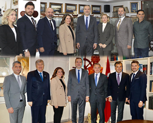 Tamer Kıran ve Şadan Kaptanoğlu, TÜRKKAPDER ve DEFAMED’i ziyaret etti