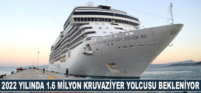 2022 yılında 1.6 milyon kruvaziyer yolcusu bekleniyor