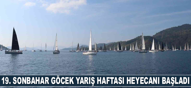19. Sonbahar Göcek Yarış Haftası ve Atatürk Kupası heyecanı başladı
