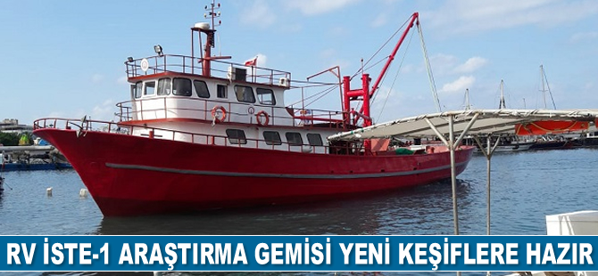 RV İSTE-1 araştırma gemisinin bakım ve onarımı tamamlandı