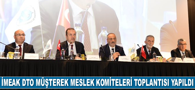İMEAK Deniz Ticaret Odası Müşterek Meslek Komiteleri Toplantısı gerçekleştirildi