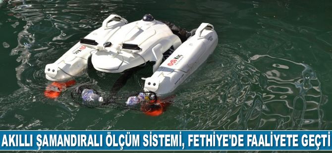 Deniz kirliliğini ölçen 'Akıllı Şamandıralı Ölçüm Sistemi', Fethiye'de faaliyete geçti