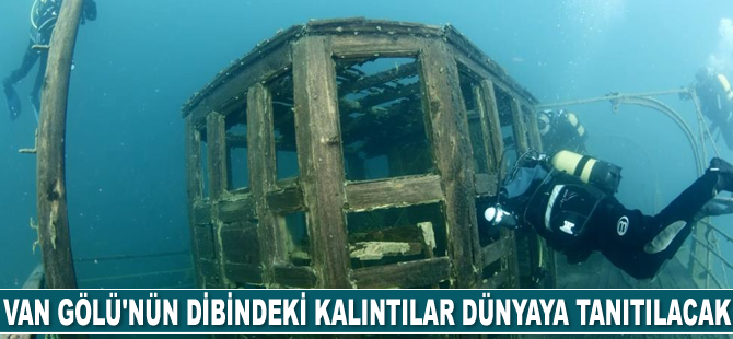 Van Gölü’nün dibindeki kalıntılar dünyaya tanıtılacak