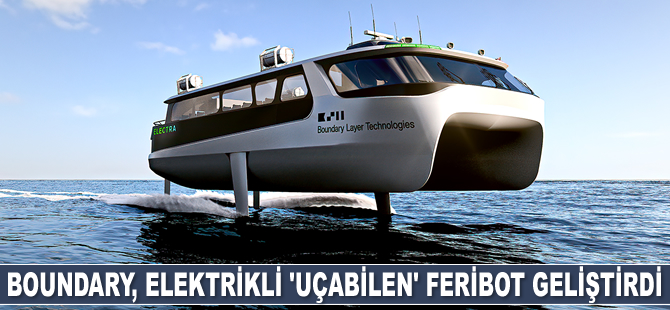 Boundary Layer Technologies, elektrikli 'uçabilen' feribot geliştirdi