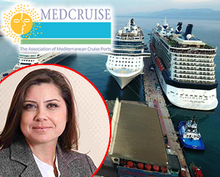 Figen Ayan, Akdeniz Kruvaziyer Limanlar Birliği Başkanlığı’na seçildi