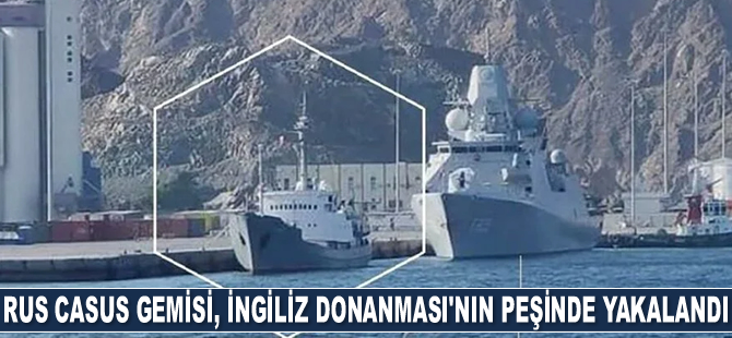 Rus casus gemisi, İngiliz Donanması’nın peşinde yakalandı