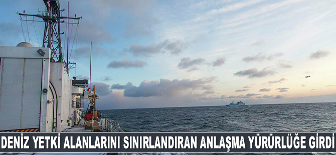 İtalya ile Yunanistan deniz yetki alanlarını sınırlandıran anlaşma yürürlüğe girdi