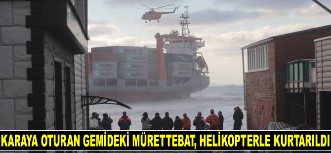 Rise Shine isimli gemisi, Rusya'da karaya oturdu