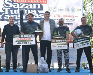 Sazan Balığı Tutma Yarışması’nda ödüller sahiplerini buldu