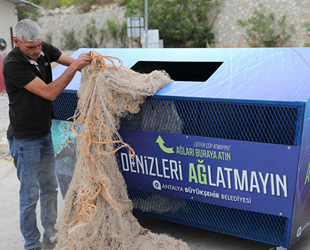 Hayalet ağlar, konteynerlerde toplanacak