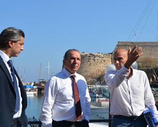 Girne Antik Limanı’nda restorasyon çalışması başladı