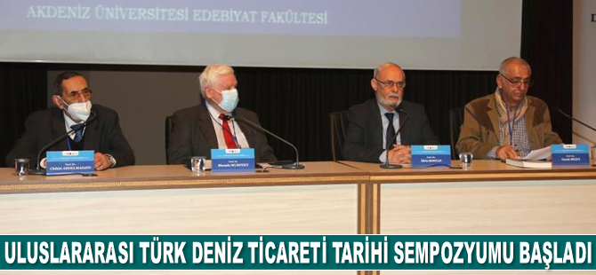 Uluslararası Türk Deniz Ticareti Tarihi Sempozyumu başladı