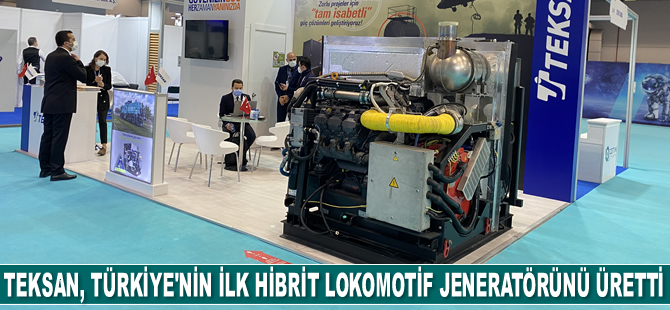 Teksan, Türkiye’nin ilk hibrit lokomotif jeneratörünü üretti
