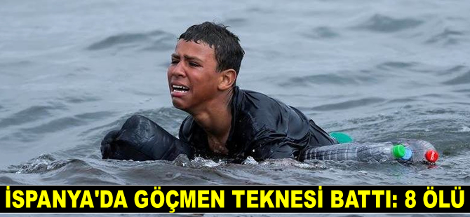 İspanya’da göçmen teknesi battı: 8 ölü