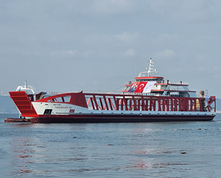 Ayden Marine, Tekirdağ 59 isimli Ro-Ro yolcu gemisini suya indirdi