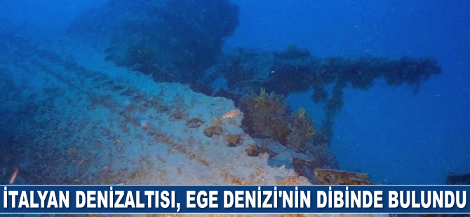 İtalyan denizaltısı Jantina, Ege Denizi’nin dibinde bulundu