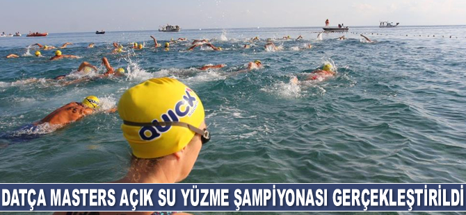 Datça Masters Açık Su Yüzme Şampiyonası gerçekleştirildi