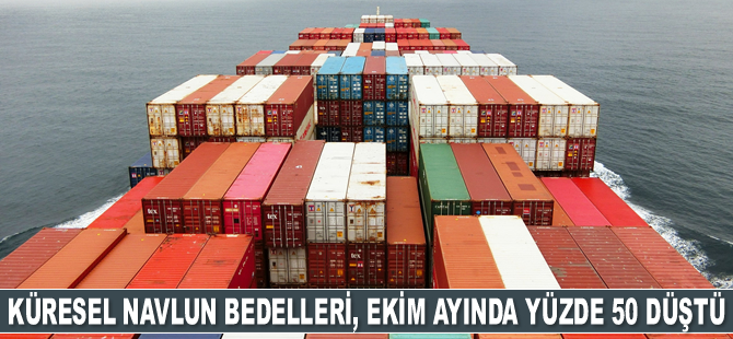Boş gemi sayısı arttı, küresel navlun sert düştü