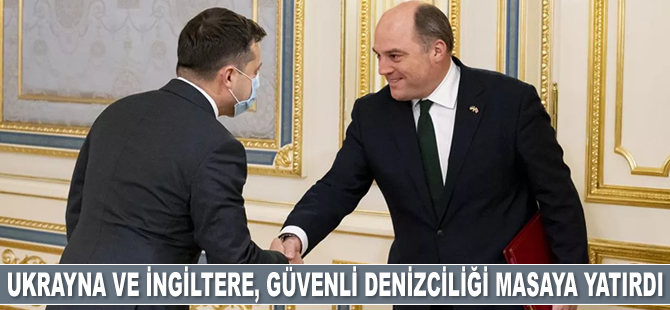 Ukrayna ve İngiltere, güvenli denizciliği masaya yatırdı