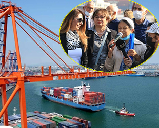 Çevreciler, Mersin Limanı’nın genişletilmesi projesini protesto etti